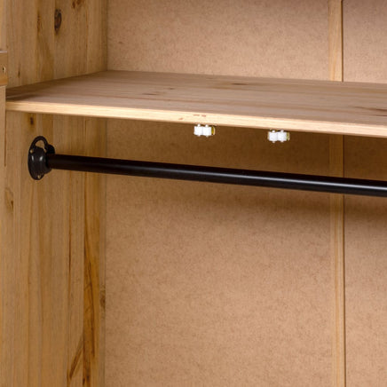 Wardrobe 80x50x171.5 cm Solid Pine Panama Range bedroom furniture Kings Warehouse 
