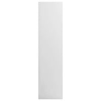 Wardrobe High Gloss White 100x50x200 cm Kings Warehouse 