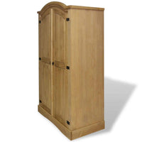 Wardrobe Mexican Pine Corona Range 2 Doors Kings Warehouse 