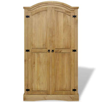 Wardrobe Mexican Pine Corona Range 2 Doors Kings Warehouse 