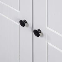 Wardrobe White 80x50x171.5 cm Solid Pine Panama Range Kings Warehouse 