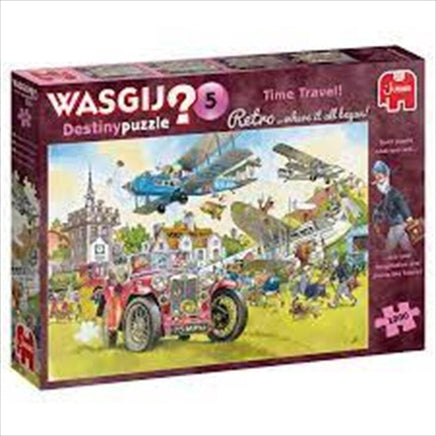 Wasgij 1000 Piece Puzzle - Destiny Retro Time Travel (JUMBO) Kings Warehouse