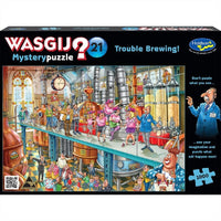 Wasgij 1000 Piece Puzzle - Mystery Trouble Brewing Kings Warehouse 