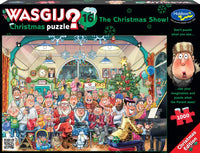 Wasgij 1000 Piece Puzzle - Xmas 16 The Christmas Show Kings Warehouse 