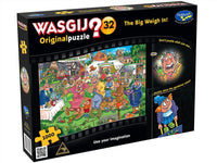 Wasgij Original 32 Big Weigh In 1000 Piece Puzzle Kings Warehouse 