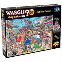 Wasgij Original Holiday Fiasco 1000 Piece Puzzle Kings Warehouse 