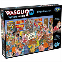 Wasgij Puzzle 1000 Piece - Mystery 19 - Bingo Blunder Kings Warehouse 