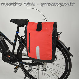 Water resistant bike pannier bag, 23L Kings Warehouse 