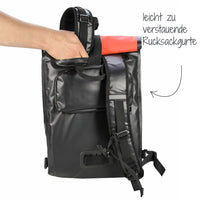 Water resistant bike pannier bag, 23L Kings Warehouse 