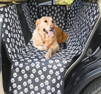 Waterproof Pet Car Seat Cover Hammock Black With Mesh Window Kings Warehouse 