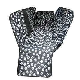 Waterproof Pet Car Seat Cover Hammock Black With Mesh Window Kings Warehouse 