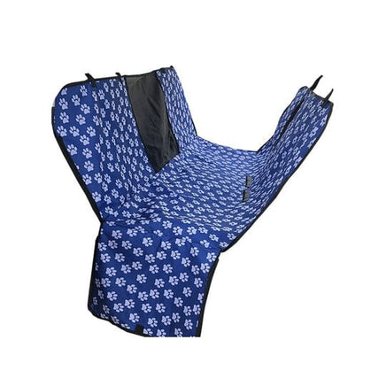 Waterproof Pet Car Seat Cover Hammock Blue With Mesh Window Kings Warehouse 