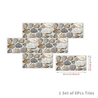 Waterproof Tiles Stone Wallpaper Stickers Bathroom Kitchen Lion Stone Kings Warehouse 