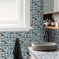 Waterproof Tiles Stone Wallpaper Stickers Bathroom Kitchen Stormy Stone Kings Warehouse 