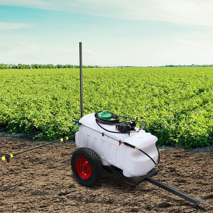Weed Sprayer 100L Tank with Trailer Home & Garden > Garden Tools Kings Warehouse 