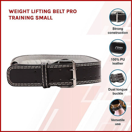 Weight Lifting Belt Pro Training Small Kings Warehouse 