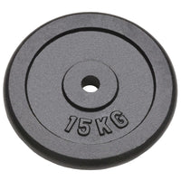 Weight Plates 2 pcs 30 kg Cast Iron Kings Warehouse 