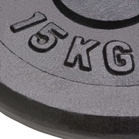 Weight Plates 2 pcs 30 kg Cast Iron Kings Warehouse 