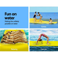 Weisshorn Floating Mat Water Slide Park Stand Up Paddle Pool Sea 365cm Pool & Accessories Kings Warehouse 