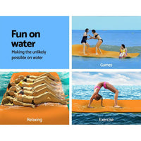 Weisshorn Floating Mat Water Slide Park Stand Up Paddle Pool Sea 550cm Pool & Accessories Kings Warehouse 