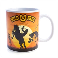 Wild And Free Cowboy Mug Kings Warehouse 