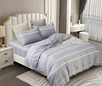 Winslow Super King Size Duvet Doona Quilt Cover Set Kings Warehouse 