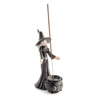 Witch And Cauldron Incense Burner
