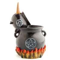 Witches' Cauldrons with LED Flames Backflow Burner Kings Warehouse 