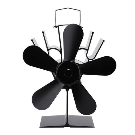 Wood Heater Fan Eco Heat Powered Self-Powered Silent for Fireplace Stove Burner Kings Warehouse 