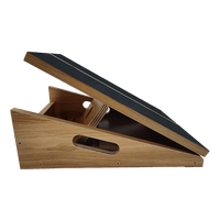 Wooden Slant Exercise Board With Adjustable Incline And Non-Slip Surface Kings Warehouse 