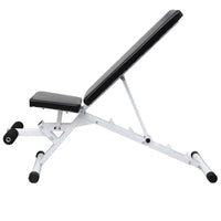Workout Bench with Barbell and Dumbbell Set 60.5 kg Fitness Supplies Kings Warehouse 