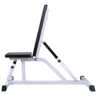 Workout Bench with Barbell and Dumbbell Set 60.5 kg Kings Warehouse 