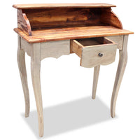 Writing Desk Solid Reclaimed Wood 80x40x92 cm Kings Warehouse 