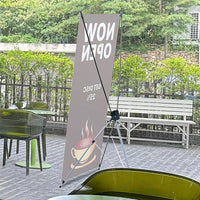 X Banner Stand 180 x 90cm Portable Display Kings Warehouse 