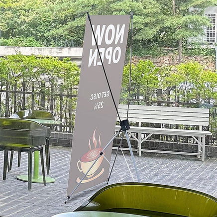 X Banner Stand 180 x 90cm Portable Display Kings Warehouse 