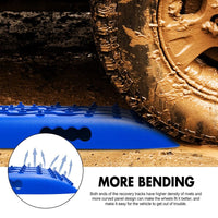X-BULL 4X4 Recovery tracks 10T 2 Pairs/ Sand tracks/ Mud tracks/ Mounting Bolts Pins Gen 2.0 -Blue Kings Warehouse 