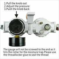 X-BULL Air Compressor Moisture Filter Water Trap Filter Regulator Mount Fitting Kings Warehouse 