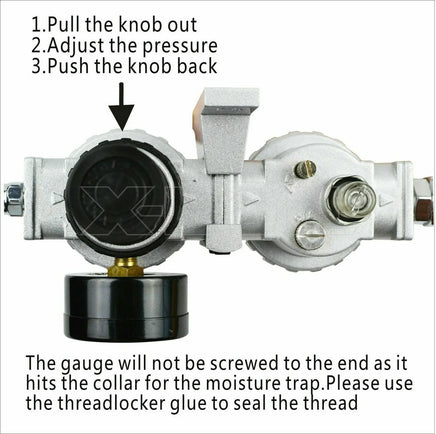 X-BULL Air Compressor Moisture Filter Water Trap Filter Regulator Mount Fitting Kings Warehouse 