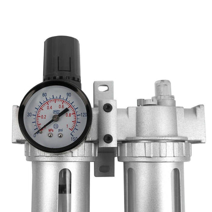 X-BULL Air Compressor Moisture Filter Water Trap Filter Regulator Mount Fitting Kings Warehouse 
