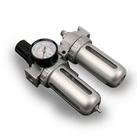 X-BULL Air Compressor Moisture Filter Water Trap Filter Regulator Mount Fitting Kings Warehouse 