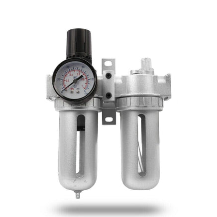 X-BULL Air Compressor Moisture Filter Water Trap Filter Regulator Mount Fitting Kings Warehouse 