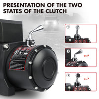 X-BULL Electric Winch 12V 12000LBS/5454kg 26M Synthetic Rope Wireless Remote 4WD 4X4 Kings Warehouse 