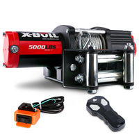 X-BULL Electric Winch 12V 5000LBS Wireless 15.2M Steel Cable ATV UTV 4WD Boat Kings Warehouse 