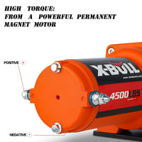 X-BULL Electric Winch 12v Synthetic Rope 4500LBS Wireless Remote ATV UTV 2041KG Kings Warehouse 