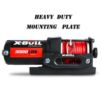 X-BULL Electric Winch 12V Wireless 3000lbs/1360kg Synthetic Rope BOAT ATV 4WD Kings Warehouse 