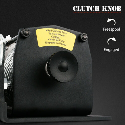 X-BULL Electric Winch 3000lbs/1360kg Wireless 12V Steel Cable ATV 4WD BOAT 4X4 Kings Warehouse 