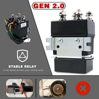 X-BULL Electric Winch 4500LBS/2041KG Steel Cable Wireless Remote Boat ATV 4WD Kings Warehouse 