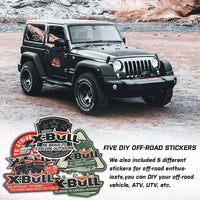 X-BULL KIT2 Recovery tracks kit Board Traction Sand trucks strap mounting 4x4 Sand Snow Car blue 6pcs Kings Warehouse 