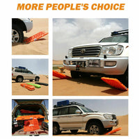 X-BULL KIT2 Recovery tracks kit Board Traction Sand trucks strap mounting 4x4 Sand Snow Car blue 6pcs Kings Warehouse 