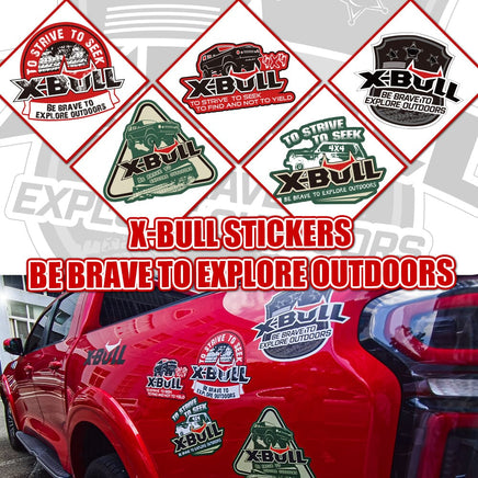 X-BULL Recovery Kit 4X4 Off-Road Kinetic Rope Snatch Strap Winch Damper 4WD13PCS Kings Warehouse 
